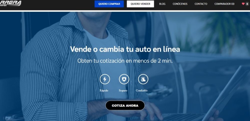 Vende tu auto en linea