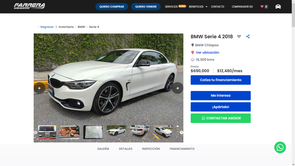 BMW Serie 4 2018