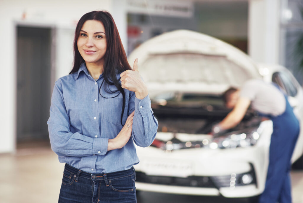 Servicio del auto.